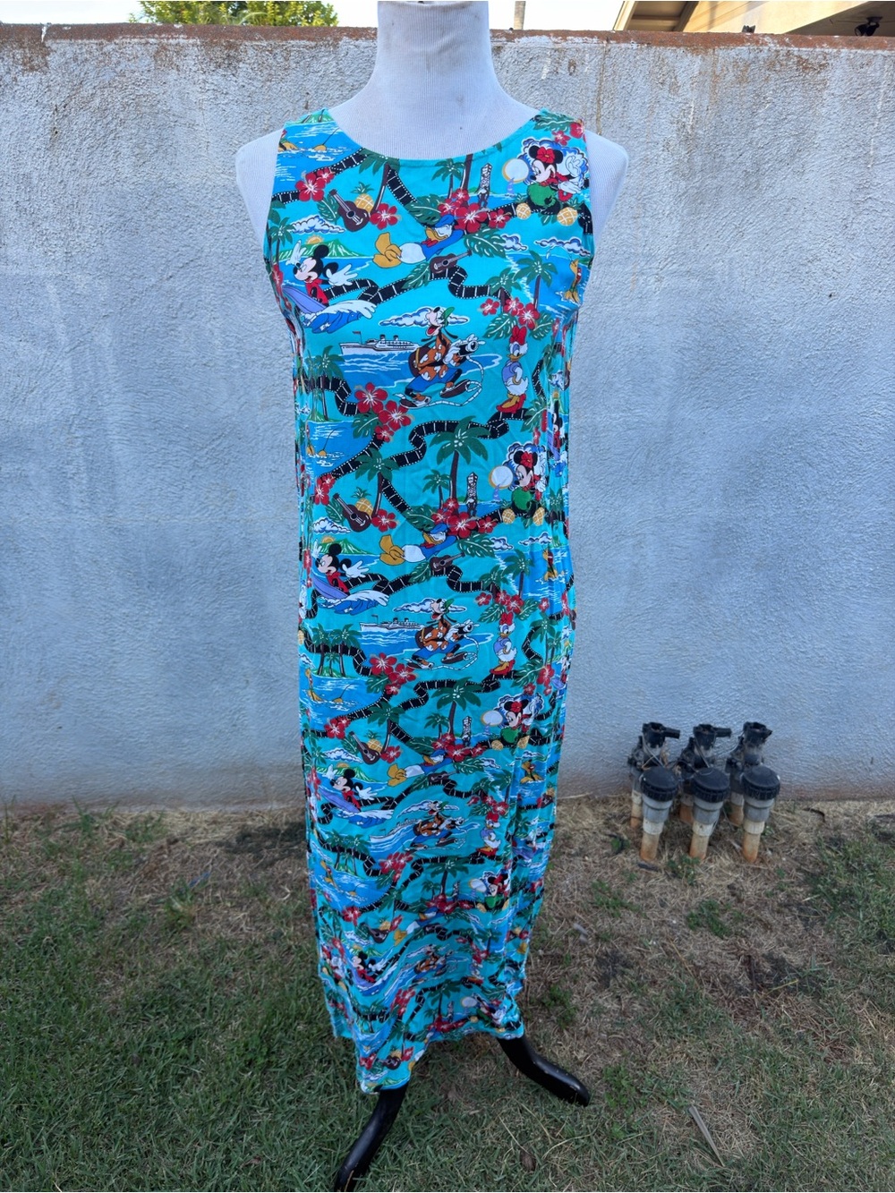 PreOwned Reyn Spooner Dress  Hawaiian Print Multicolored Women's Medium
